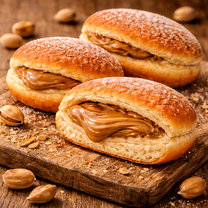 Bolas de Berlim com Creme Doce de Leite 2