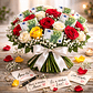Bouquet de Flores com Dinheiro - Thumbnail 5