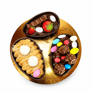 Pack 3 Ovos de Páscoa de Colher