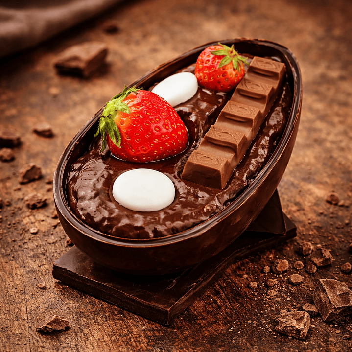 Ovo de Páscoa Recheado Chocolate Kinder 3