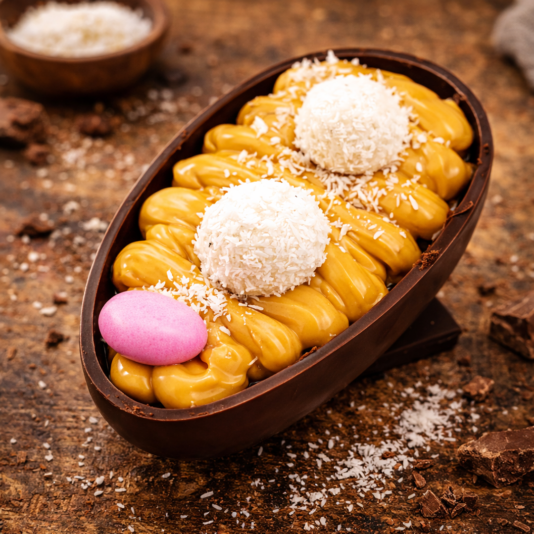 Ovo de Páscoa Recheado Raffaello 2