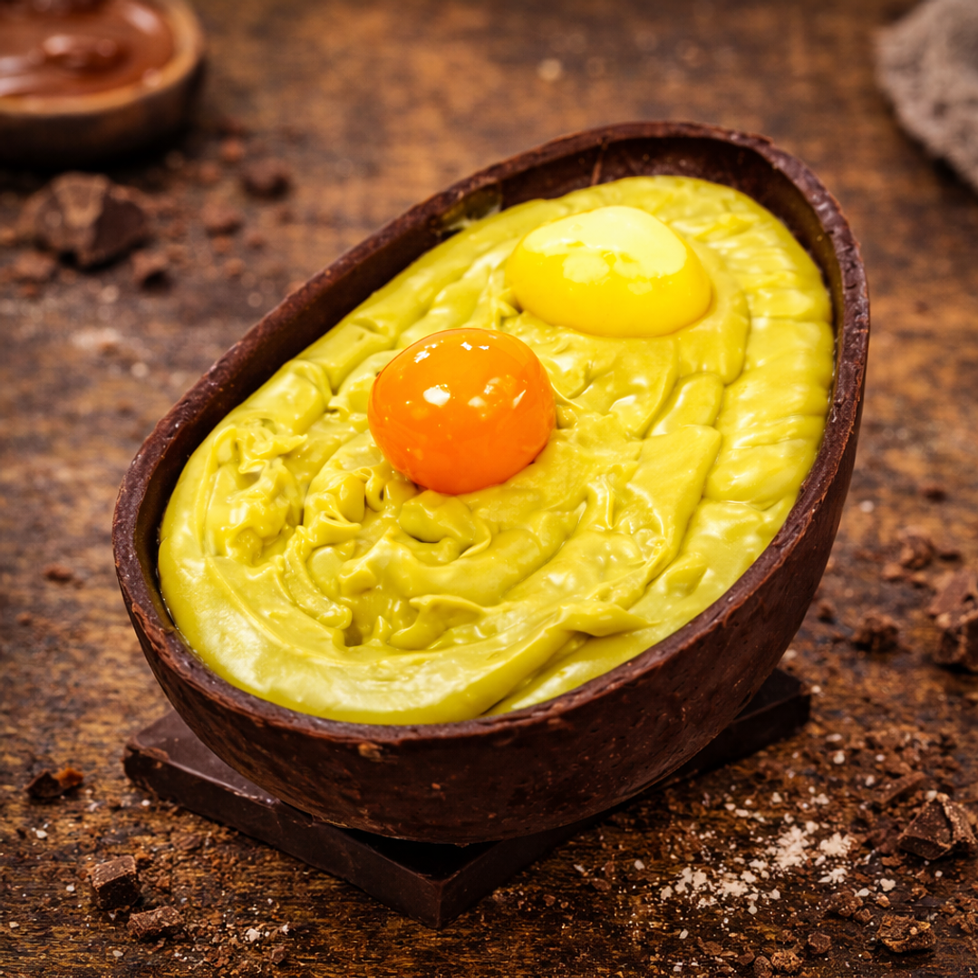 Ovo de Páscoa Recheado Pistácio 4