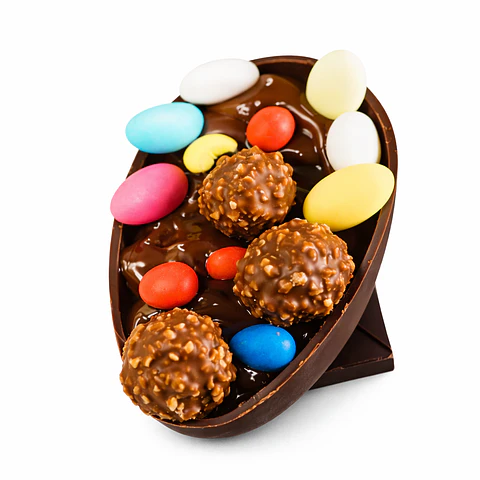 Ovo de Colher com Mix de Chocolates