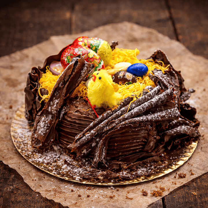 Ninho de Páscoa de Chocolate 4