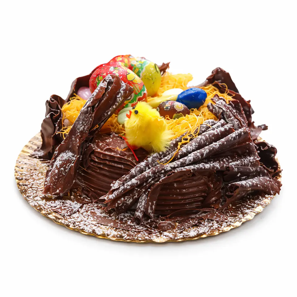 Ninho de Páscoa de Chocolate 5