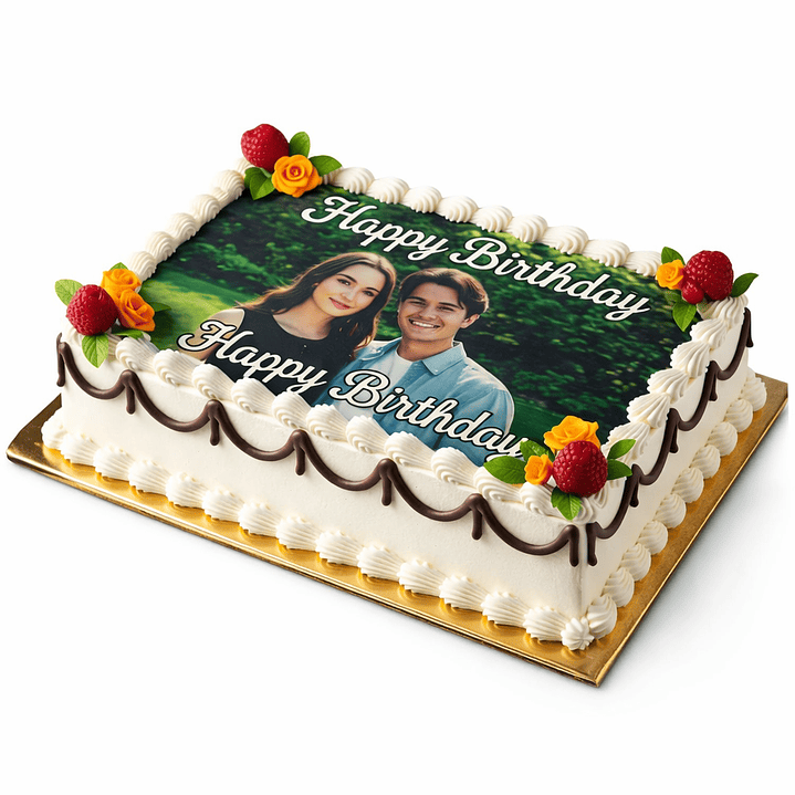 Bolo de Aniversário com Foto 5