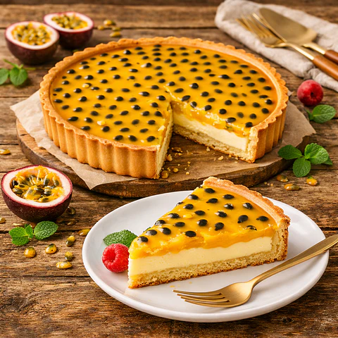 Tarte de Maracujá