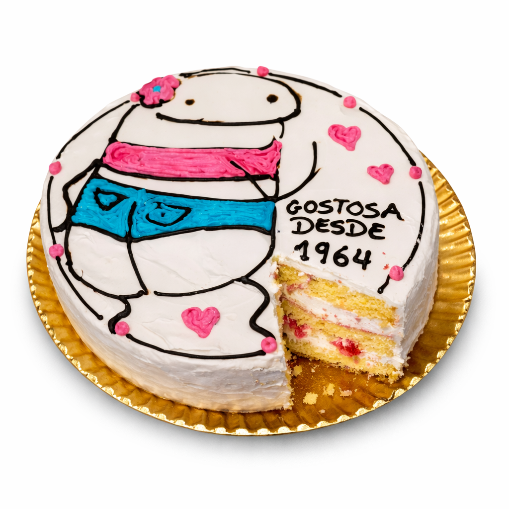Bento Cake “Gostosa desde 1964” 3