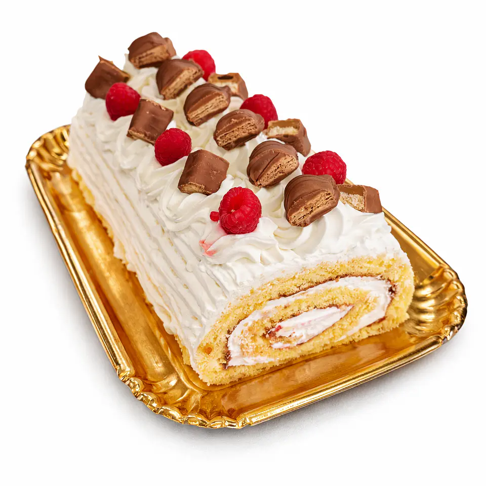 Torta com Doce de Framboesa 1