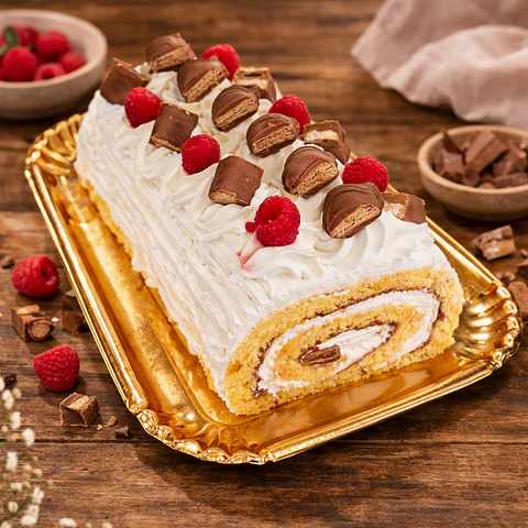 Torta com Doce de Framboesa