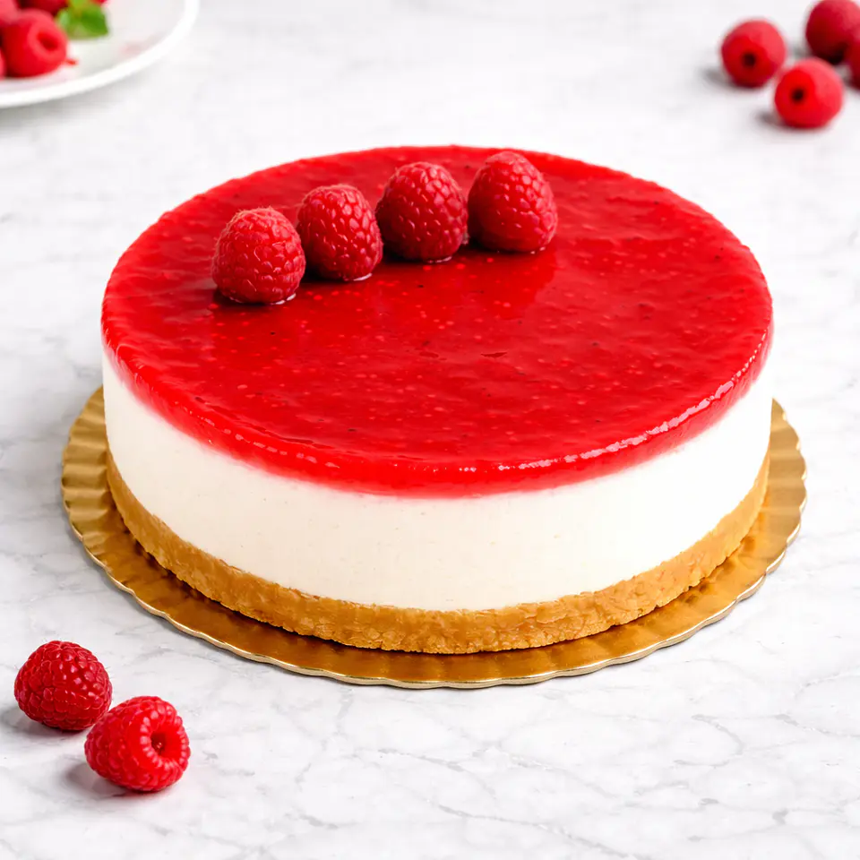Cheesecake de Framboesa 2