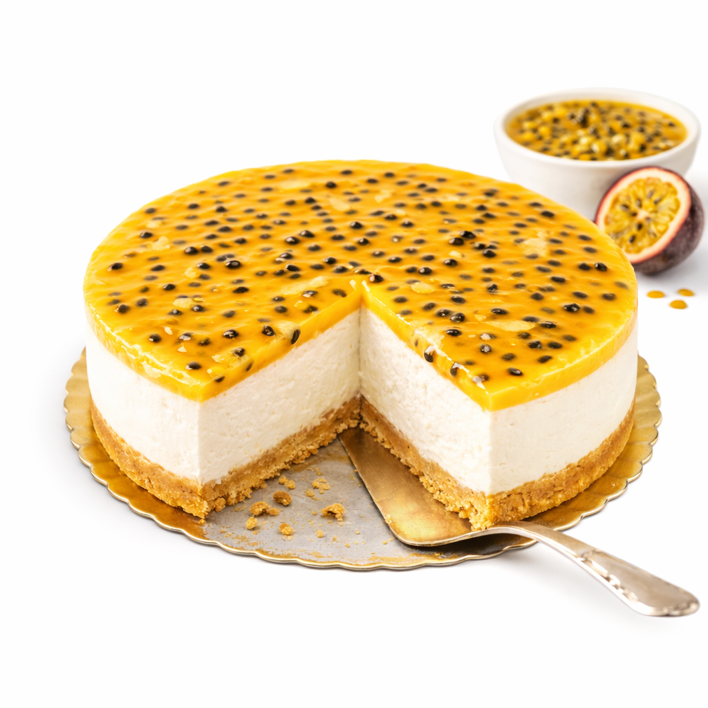 Cheesecake de Maracujá 2