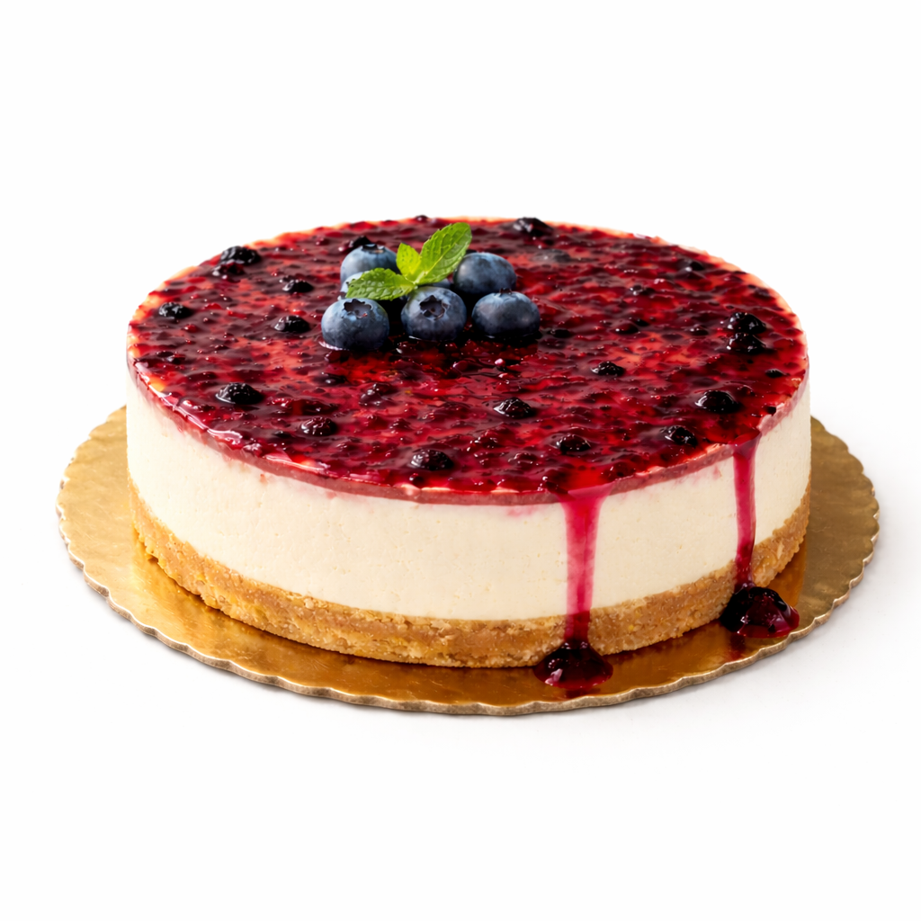 Cheesecake de Mirtilo 1