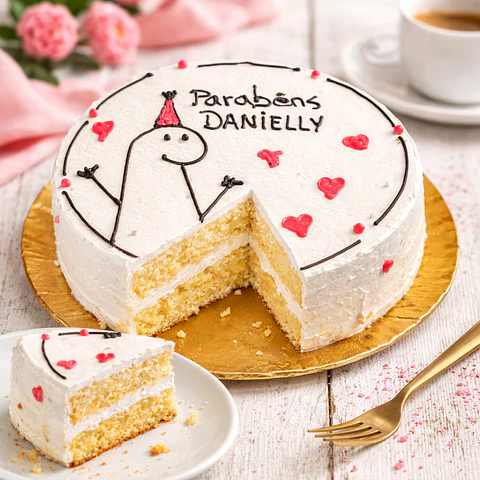 Bento Cake "Parabéns Danielly"