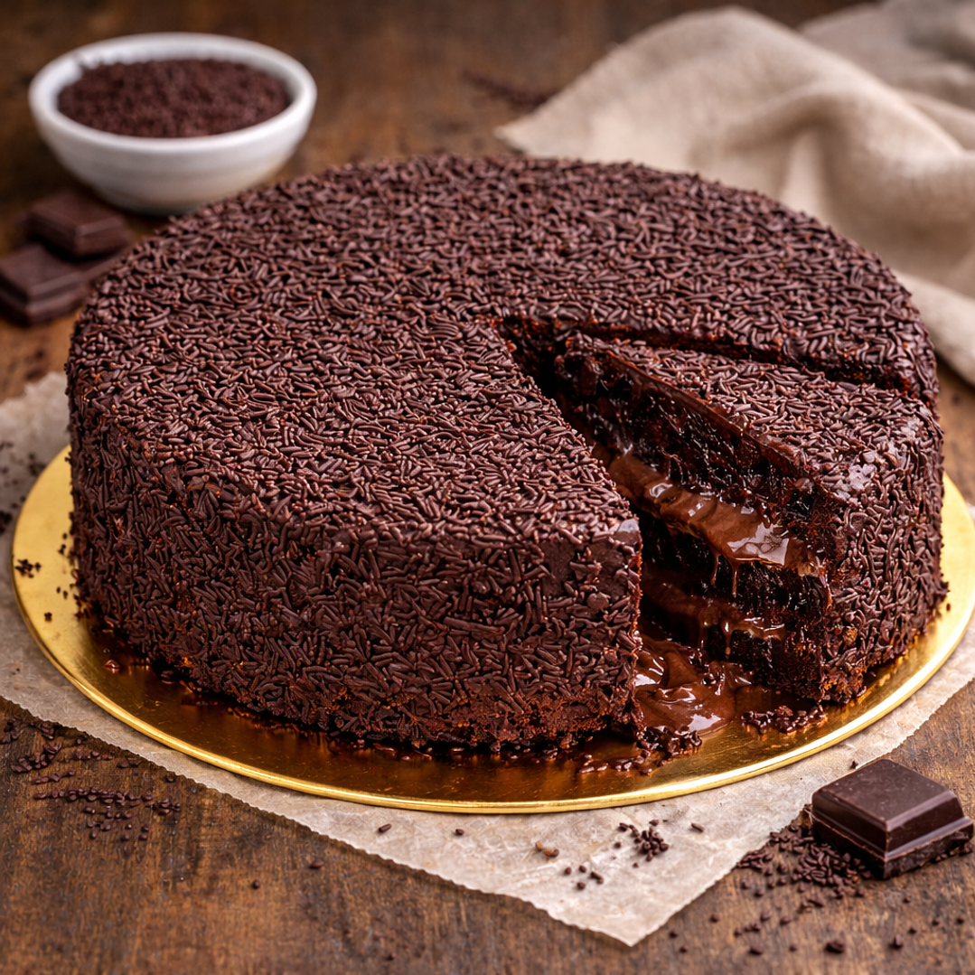 Bolo Brigadeiro Húmido 2