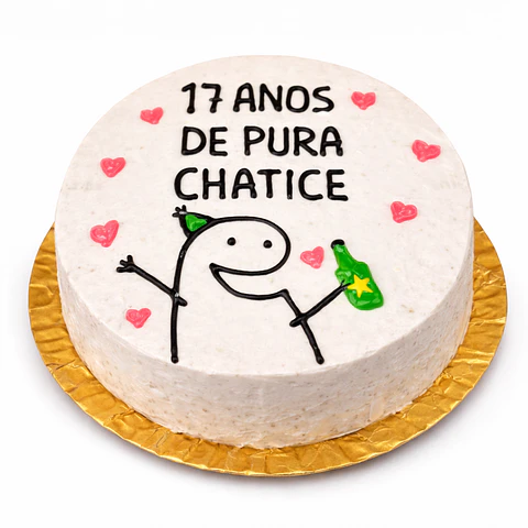 Bento Cake "17 anos de pura chatice"