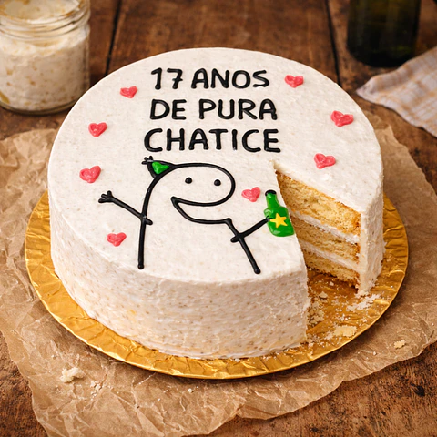 Bento Cake "17 anos de pura chatice"