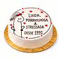 Bento Cake “Linda, Maravilhosa & Stressada desde 1991” - Thumbnail 1