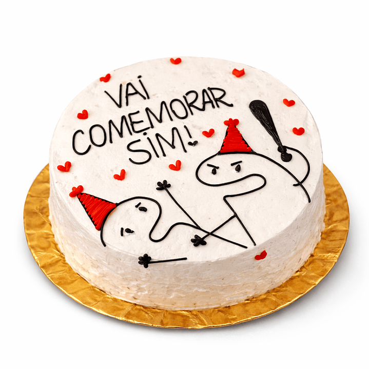 Bento Cake “Vai Comemorar Sim!” 1