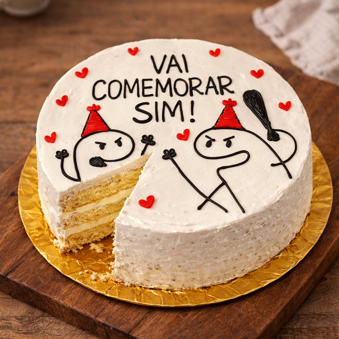 Bento Cake “Vai Comemorar Sim!” 2