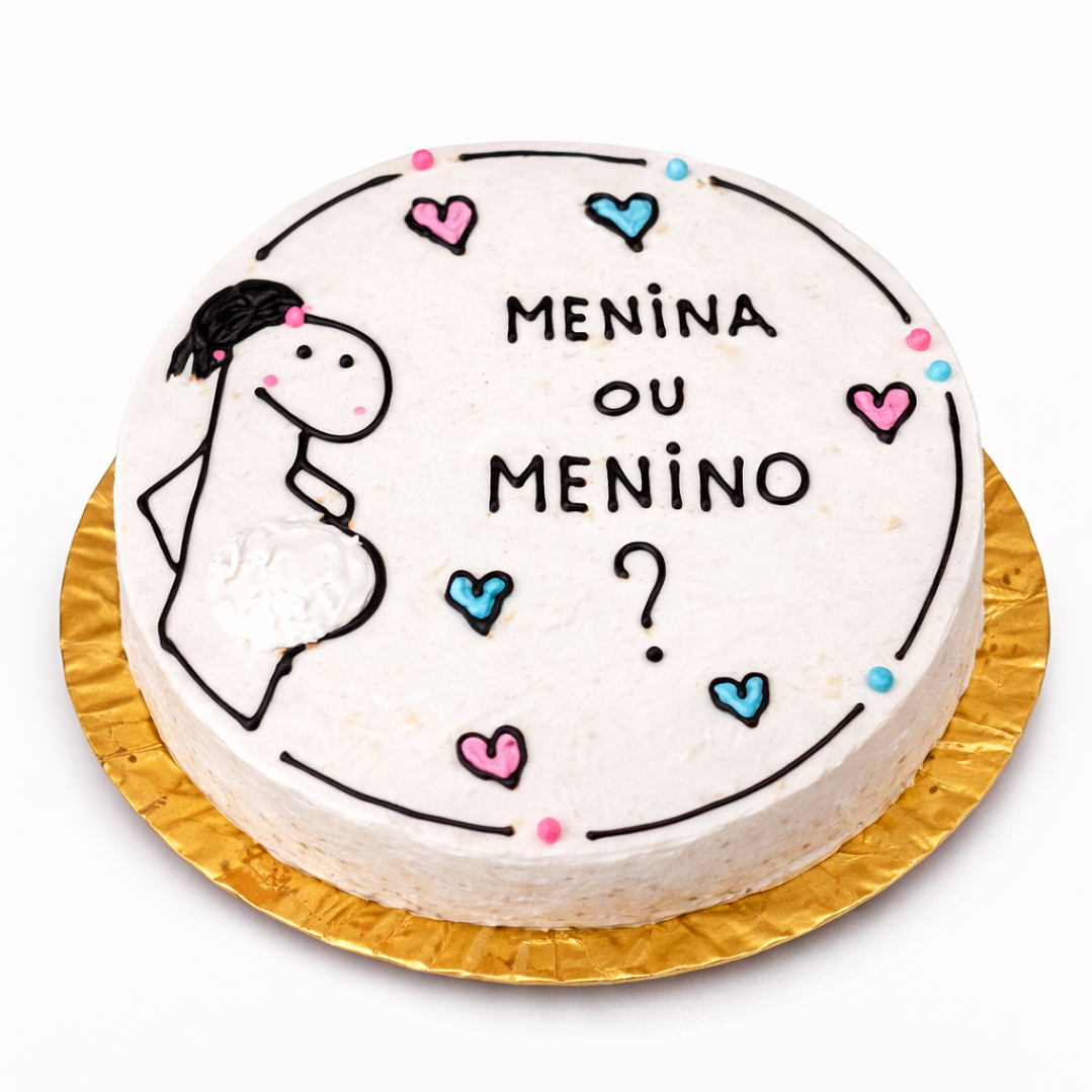 Bentô Cake Chá Revelação 1