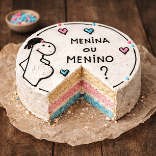 Bentô Cake Chá Revelação
