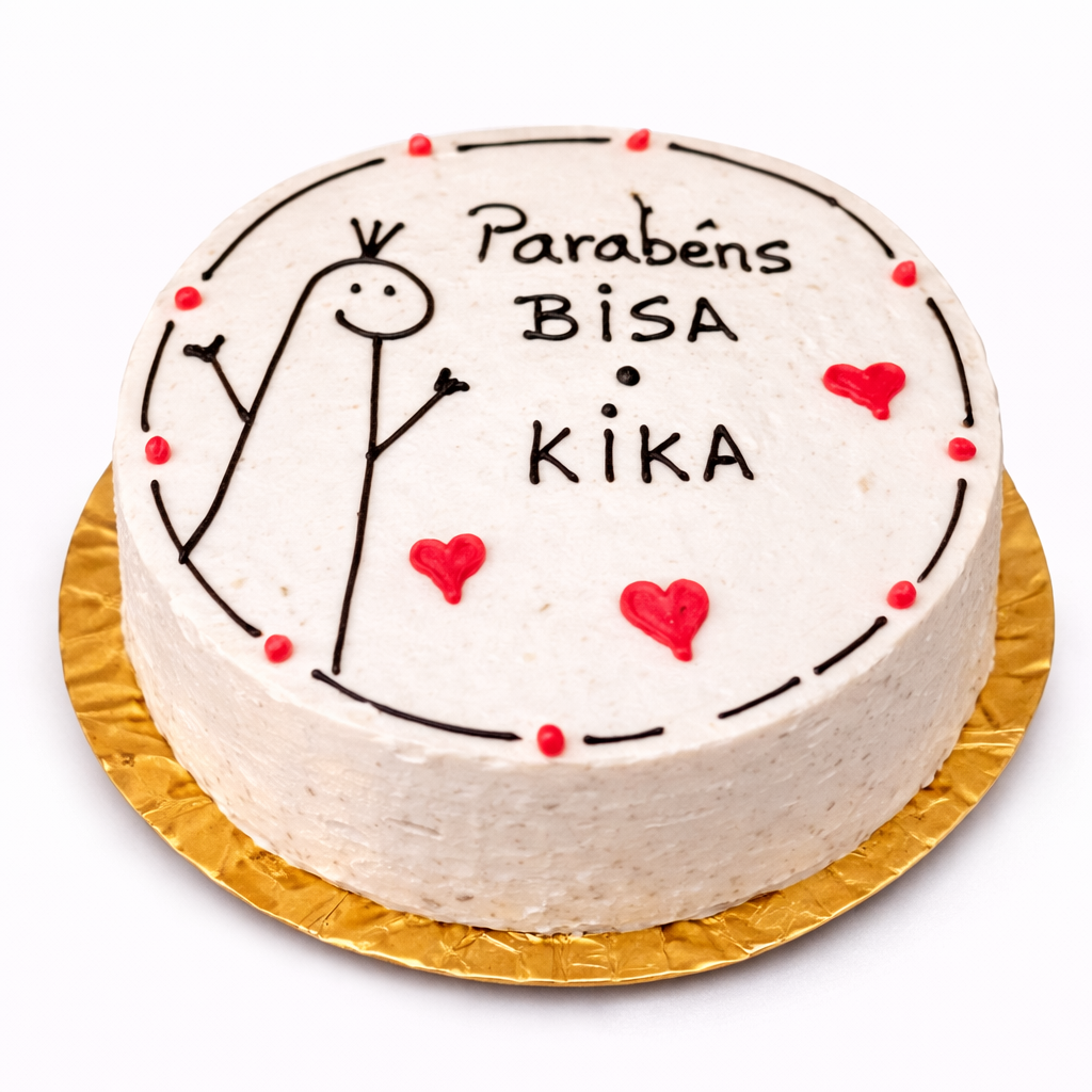 Bento Cake “Parabéns Bisa Kika” 1