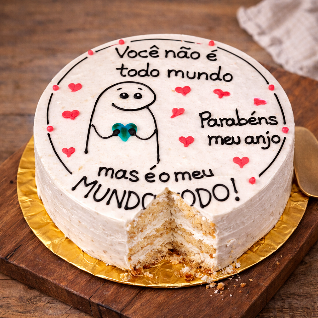 Bento Cake “Meu Mundo Todo” 2
