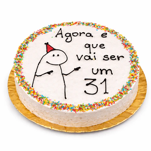 Bento Cake “Agora é que vai ser um 31”