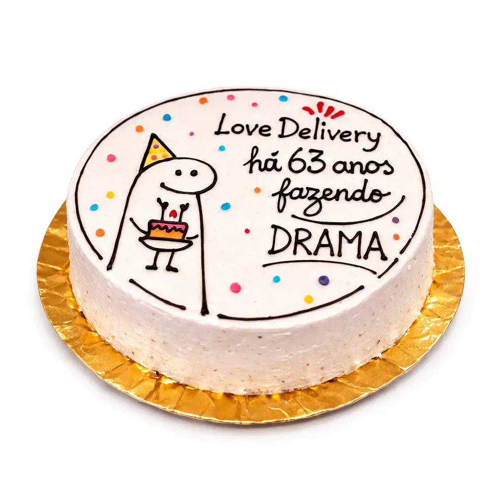 Bento Cake “Há 63 anos fazendo DRAMA” 1