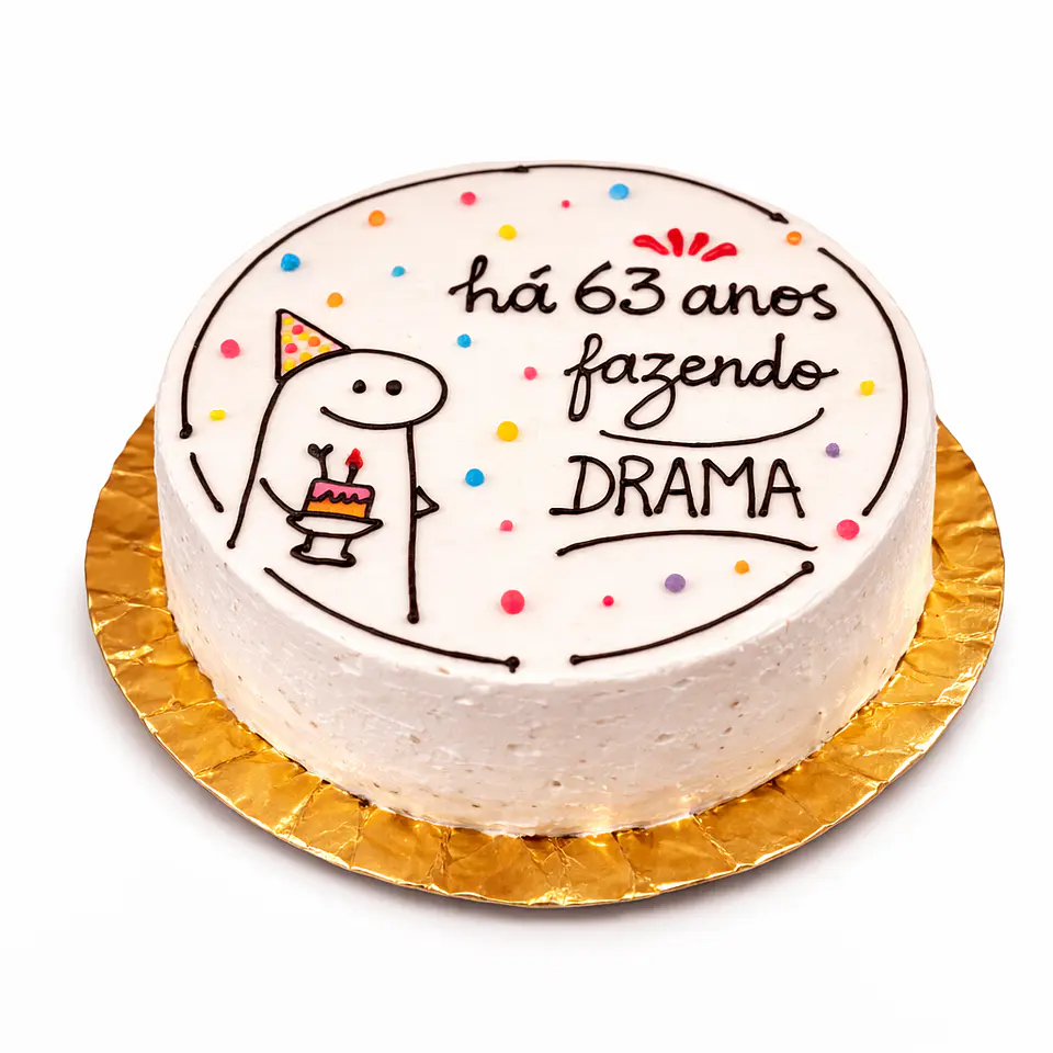 Bento Cake “Há 63 anos fazendo DRAMA” 4