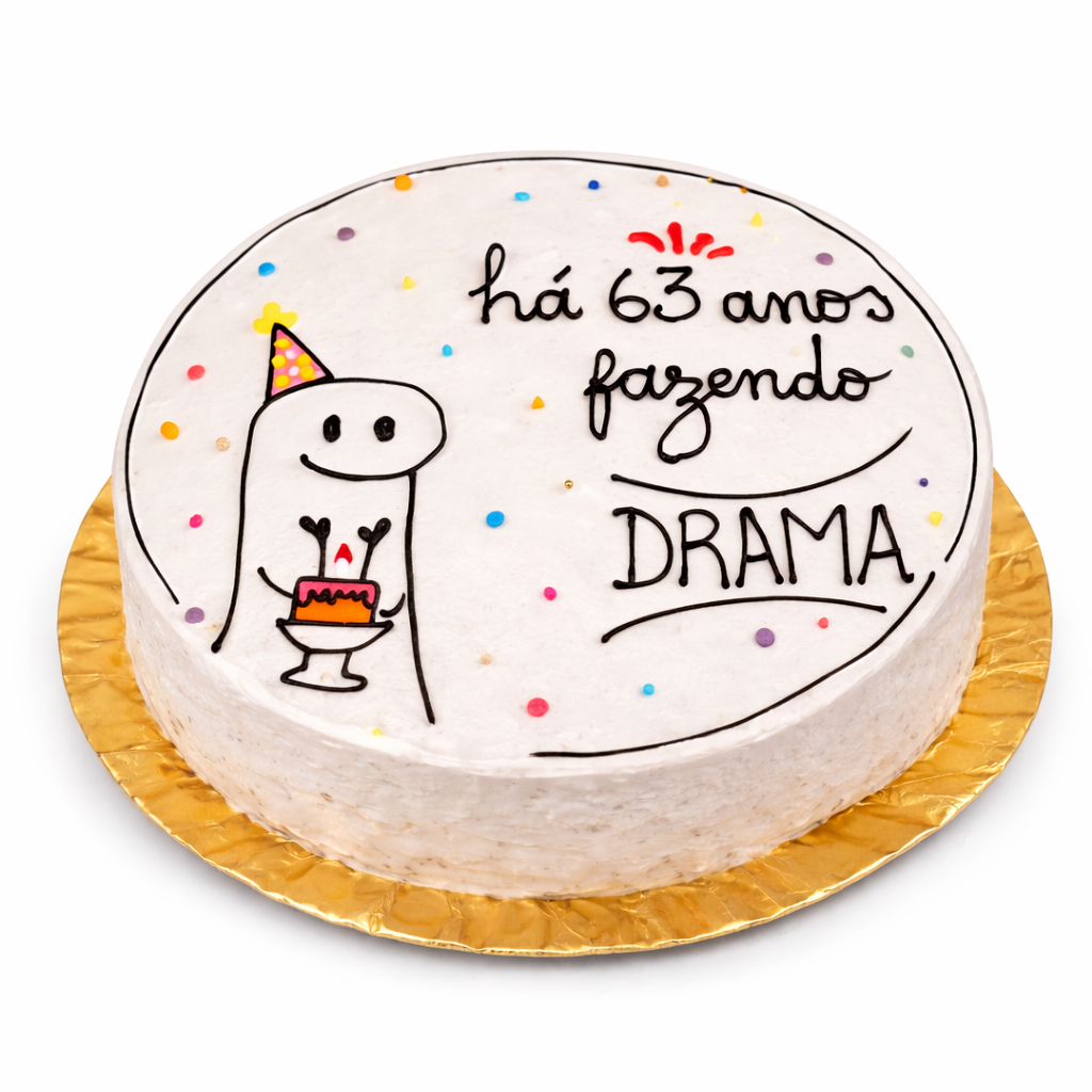 Bento Cake “Há 63 anos fazendo DRAMA” 3