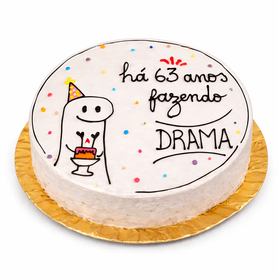 Bento Cake “Há 63 anos fazendo DRAMA” 3