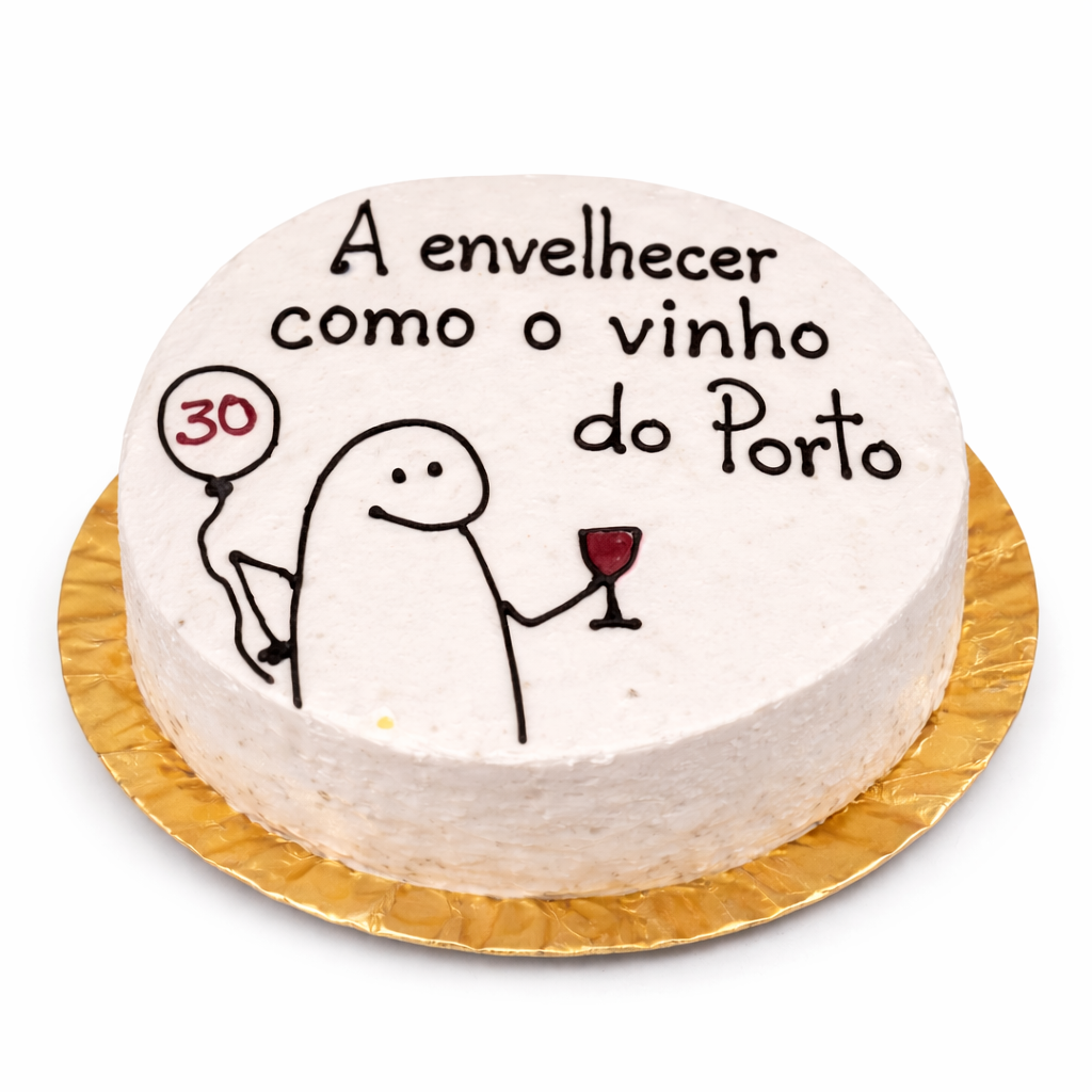 Bento Cake “A envelhecer como o vinho do Porto” 3