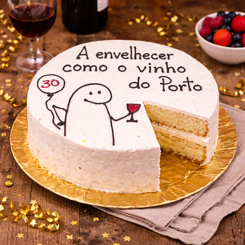Bento Cake “A envelhecer como o vinho do Porto”