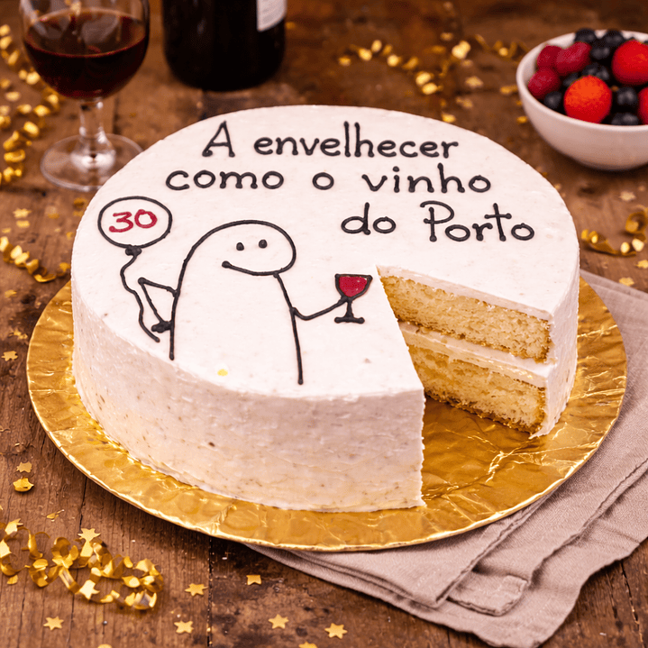 Bento Cake “A envelhecer como o vinho do Porto” 2