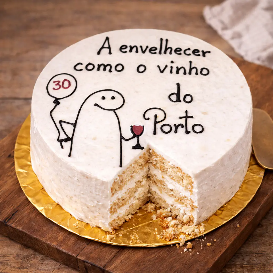 Bento Cake “A envelhecer como o vinho do Porto” 4