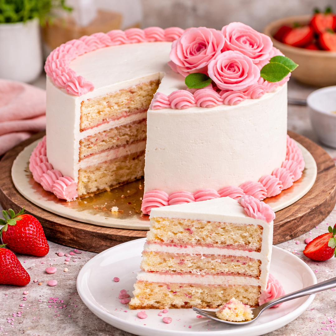 Bolo de Aniversário Feminino Moderno 2