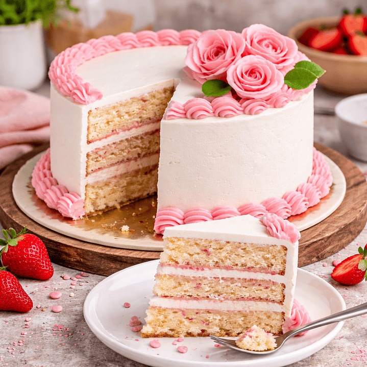 Bolo de Aniversário Feminino Moderno 2