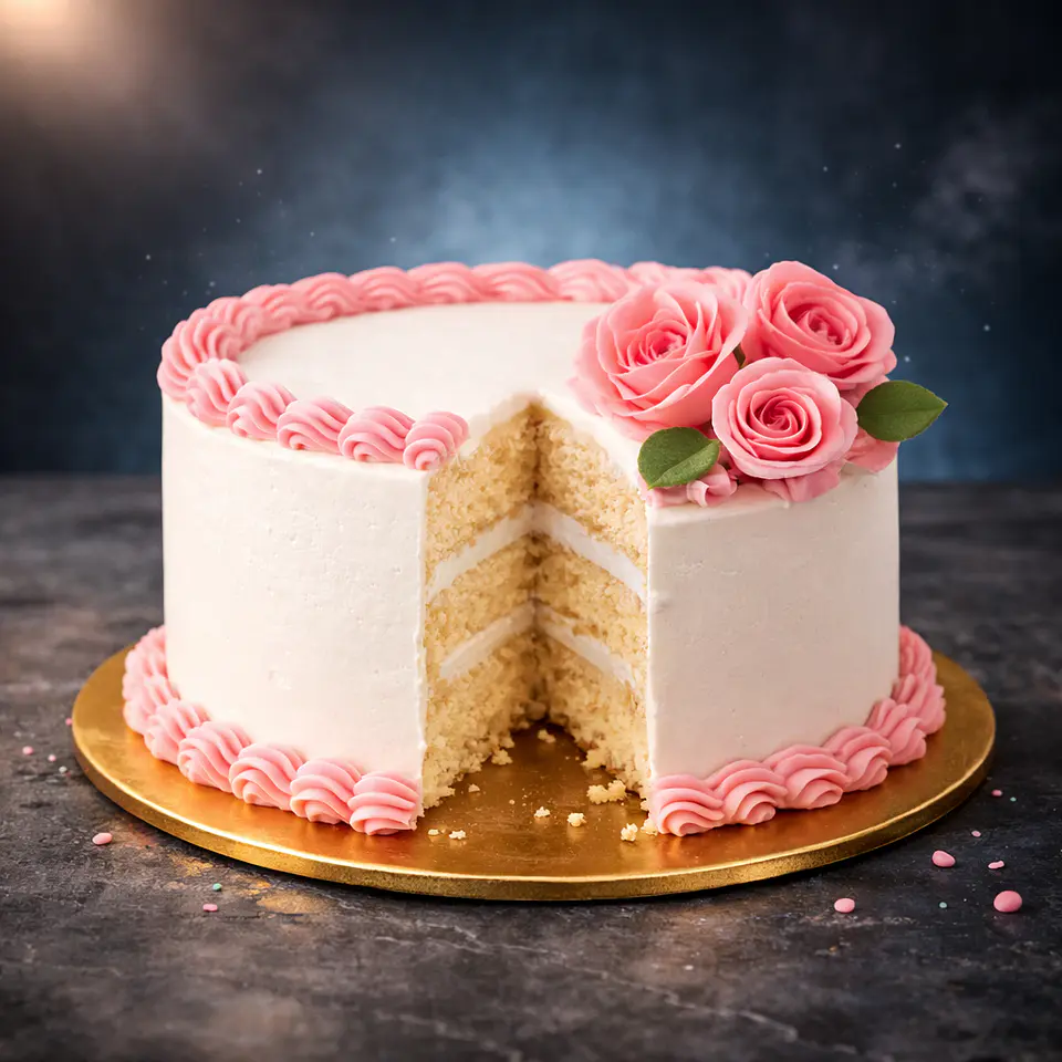 Bolo de Aniversário Feminino Moderno 3