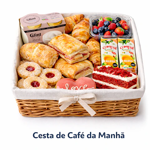 Cesta de Café da Manhã