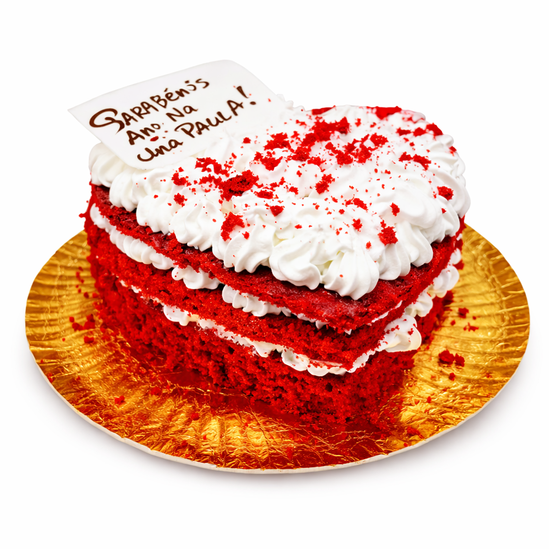 Red Velvet com Chantilly 4