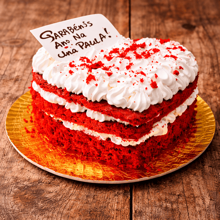 Red Velvet com Chantilly 3