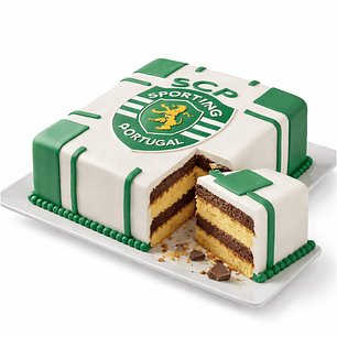Bolo do Sporting Personalizado