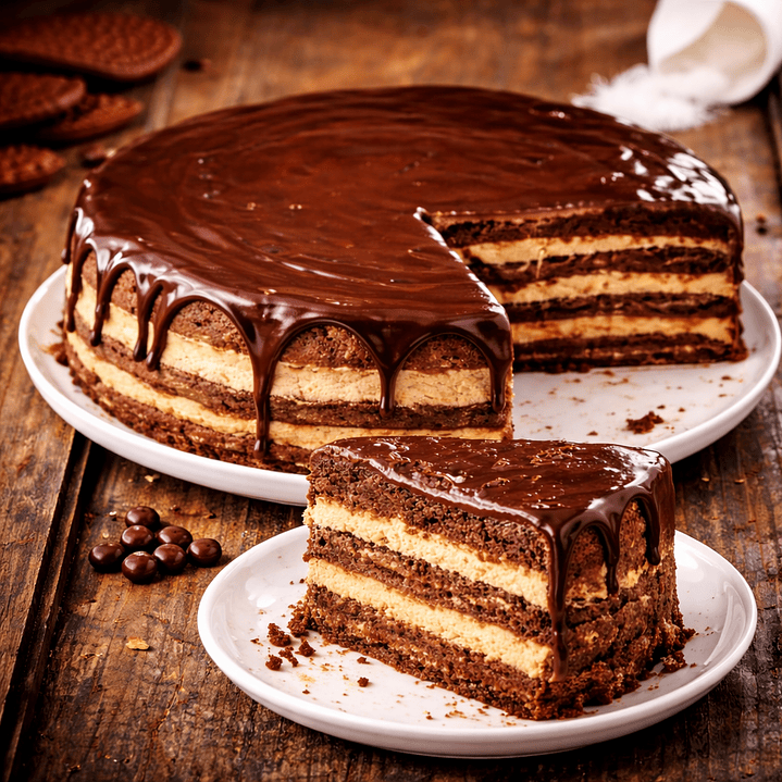 Bolo de Bolacha de Chocolate 2