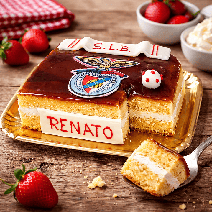 Bolo do Benfica Personalizado 2
