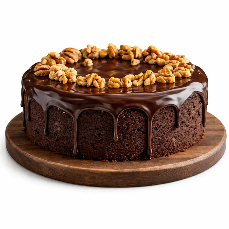 Bolo de Chocolate com Nozes 1