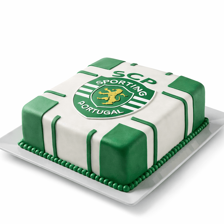 Bolo do Sporting Personalizado 1