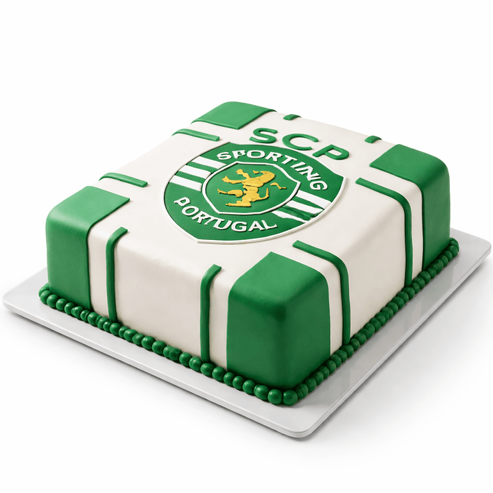 Bolo do Sporting Personalizado 5