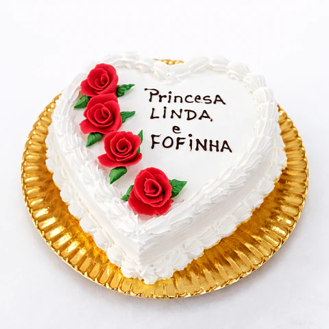 Bolo Feminino Simples Branco